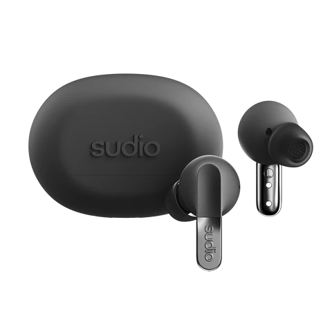 Sudio N3 Pro In-Ear True Wireless Earbuds - Titanium Black