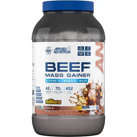 Applied Nutrition Beef-XP Mass Gainer Powder Cola Millions Flavour - 3.13kg