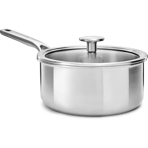 KitchenAid Multiply Saucepan 20cm/3.11L with Lid Uncoated