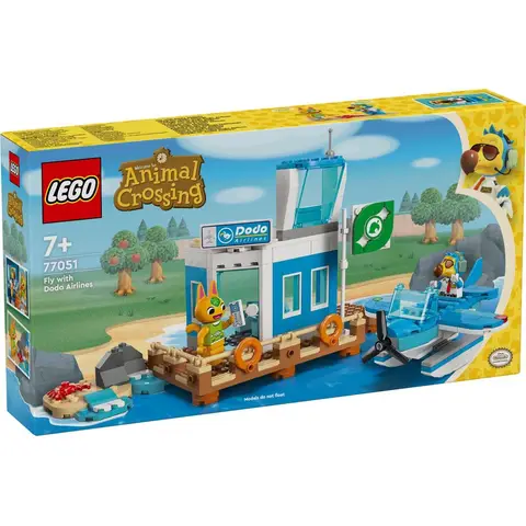 Lego 77051 Animal Crossing Vlieg met Dodo Airlines