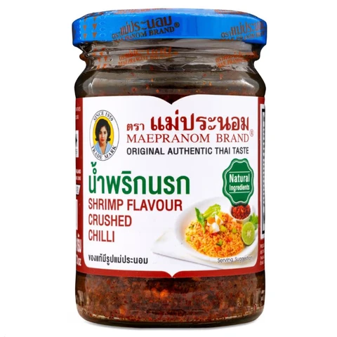 Mae Pranom Shrimp Flavour Crushed Chili 134g