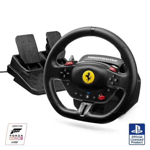 Thrustmaster T98-P Ferrari 296 GTB Edition (Racing Wheel for PS5/PS4/PC)