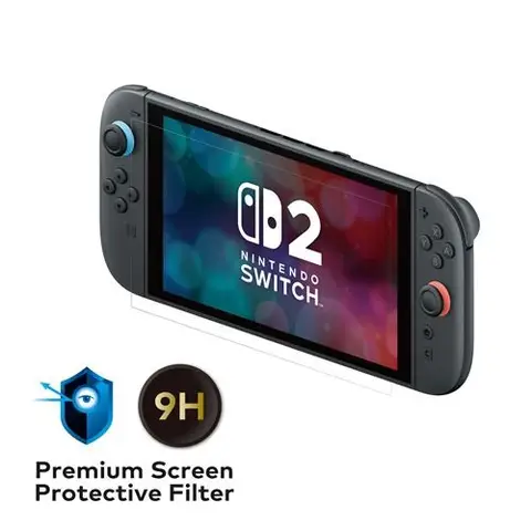 HORI Film de protection de qualité transparent pour Switch 2