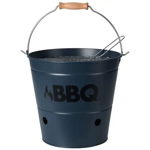 BBQ Collection BBQ Emmer Ø 26 cm Mat Blauw