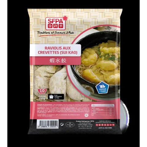 SFPA Raviolis aux crevettes Sui Kao - 10 pièces / 200 g 