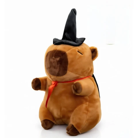 Peluche Capybara magicien- 40 cm 