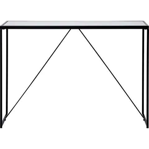 jahnke Konsole GLAM Console Schwarz/Marmor WS