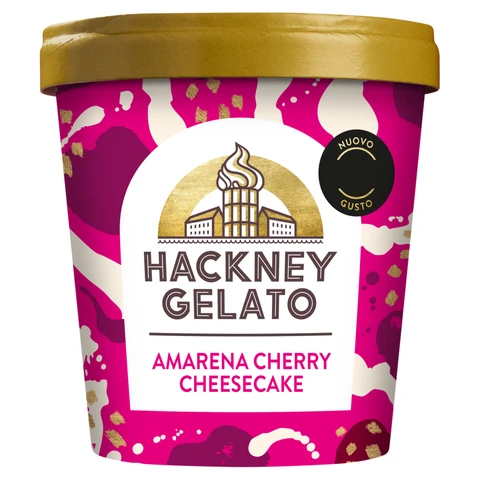 Hackney Gelato Amarena Cherry Cheesecake 460ml