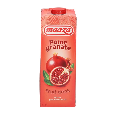 Maaza Pomegranate Drink (TETRA)   1L(Best Before2026-01-09)