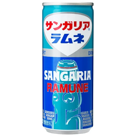 Sangaria Ramune Fruit Flavoured Soda 250g