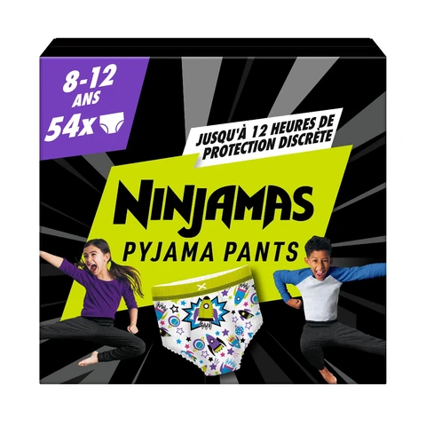 PAMPERS Ninjamas Pyjama Pants T8 Garçon x54