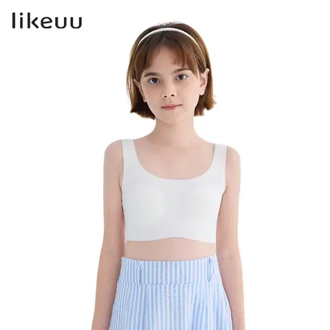 likeuu Cool Breeze Basic Bra Off-White