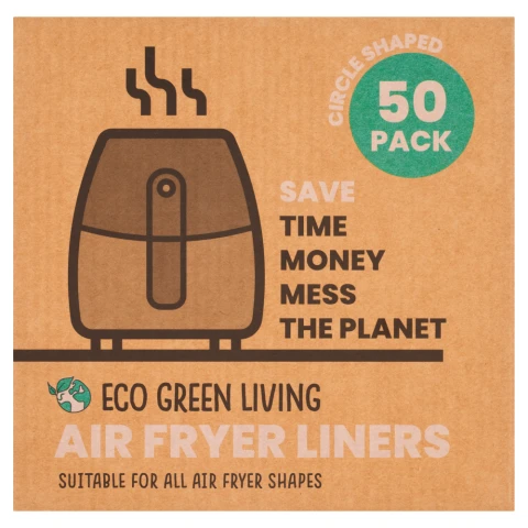 Eco Green Living Air Fryer Papers 50 Packs