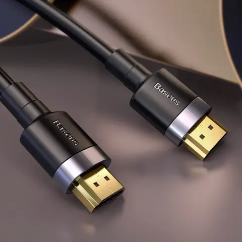 Câble Adaptateur Cafule 4KHDMI Mâle Vers 4KHDMI Mâle 1m Noir