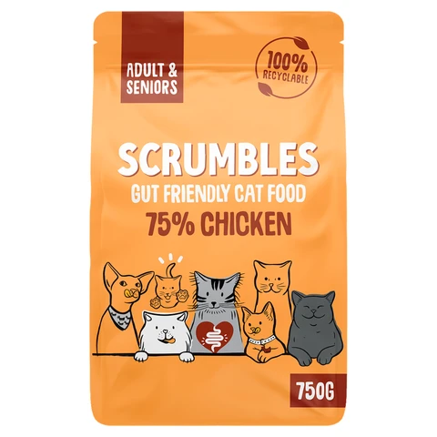 Scrumbles Adult & Seniors Chicken 750g