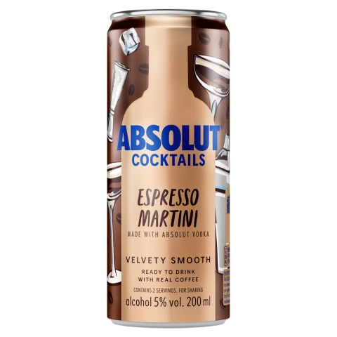 Absolut Espresso Martini 250ml