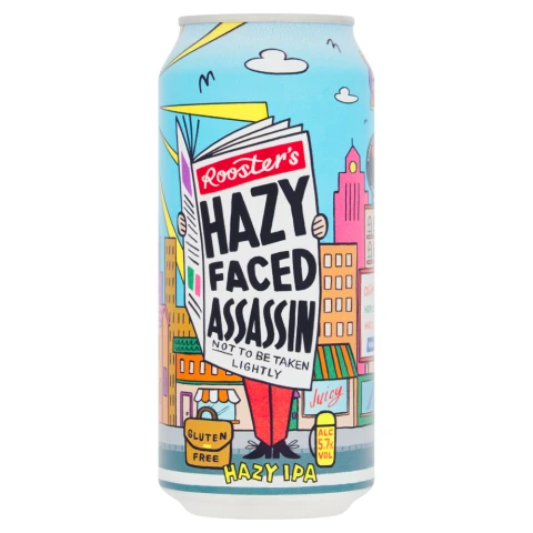 Roosters Hazy Faced Assassin Hazy Pale 440ml