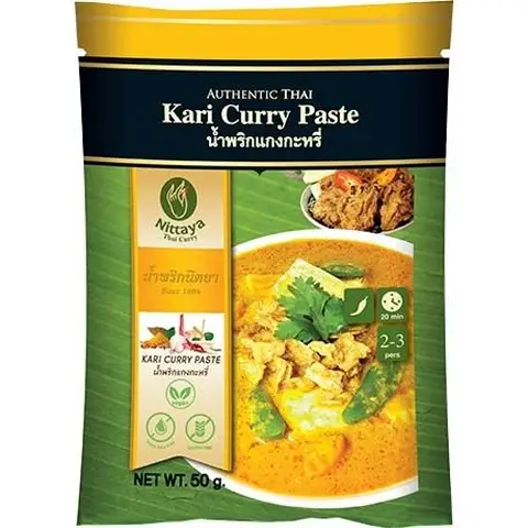 Currypaste Gelb Kari Vegan 50g