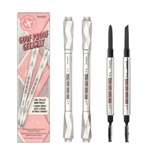 Benefit Goof Proof Getaway Duo 0.68 g - 2x Brow Shaping Pencil/Travel Set/Waterproof 12 Hours