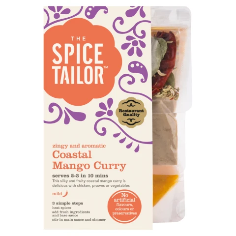 The Spice Tailor Coastal Mango Curry Kit 300G