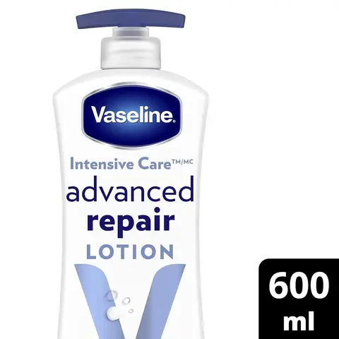 Vaseline 600 ml Bodylotion Advanced Repair met Pomp