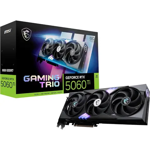 MSI GeForce RTX 5060 Ti GAMING TRIO OC Carte graphique 8 Go