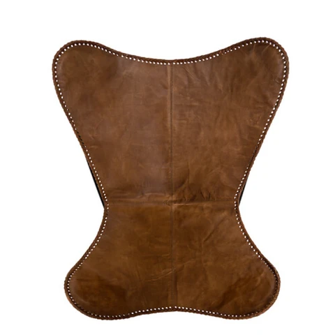 Dario Sesselbezug aus cognacfarbenem Leder