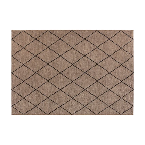 VIVARAISE Tapis extérieur Allan naturel - 160 x 230 x 1 cm