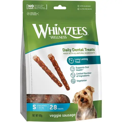 WHIMZEES Veggie Sausage (28Pk)