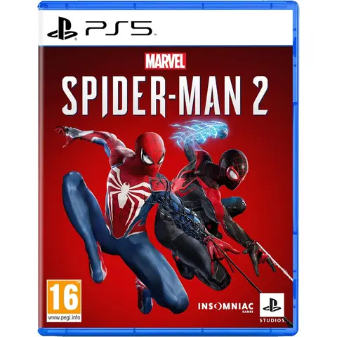 Sony PlayStation Studios Marvel's Spider-Man 2 Édition Standard PS5 - Jeu vidéo d'action - Version physique avec CD en français - 1 joueur - PEGI 16