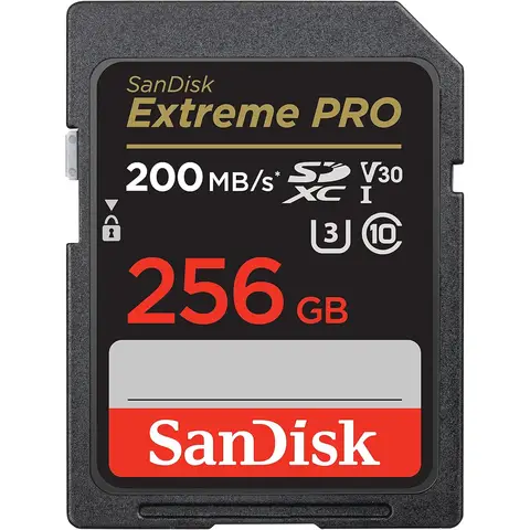 SanDisk Extreme PRO 256GB SDXC Memory Card
