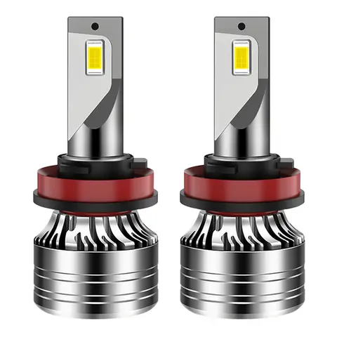 EndureLite H8/H9/H11 Nebelscheinwerfer-Birnen, 1:1-Design mit Lüfter, Plug & Play, 6000 K Coolweiß, 2er-Pack