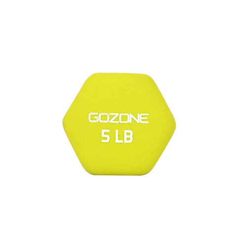 5LB NEOPRENE HEX DUMBBELLS

 Basics Neoprene Dumbbell Hand Weights for Exercise and Muscle Toning,comfort hand grip