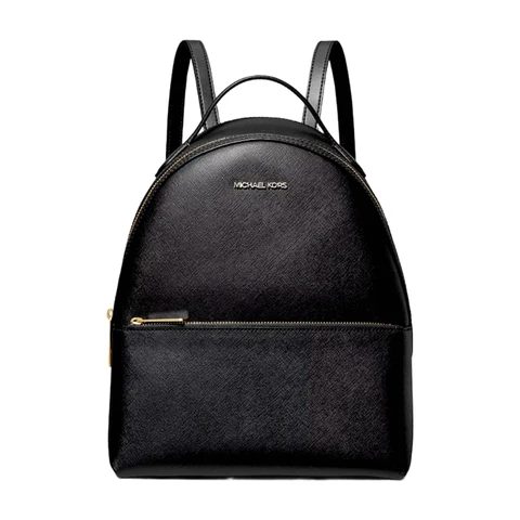 MICHAEL KORS SHEILA Sac à dos Logo Moyen - Noir