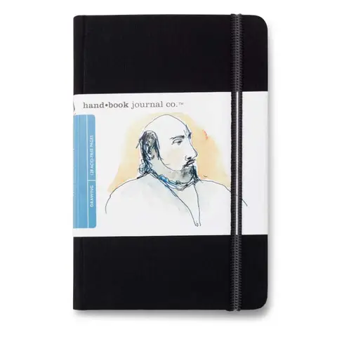 Speedball Drawing Journal 140GSM 5.5 x 8.25 Portrait Ivory Black
