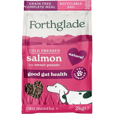 Forthglade Natural Dry Cold Pressed Salmon Grain Free 2kg