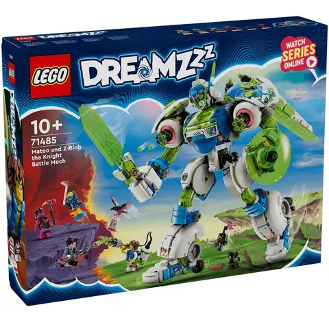 LEGO DREAMZzz Mateo en Z-Blob ridder gevechtsrobot bouwset - 71485, 1333 stuks