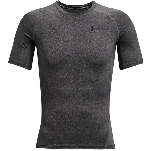 Under Armour HeatGear Compression Men's Short Sleeve T-Shirt - Carbon Heather