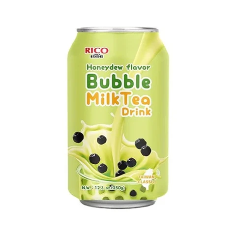 RICO Bubble Tea au lait saveur melon miel 350 ml