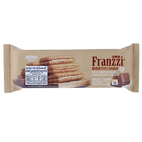 FLZ Rich Dark Chocolate Flavor Cookies 70g