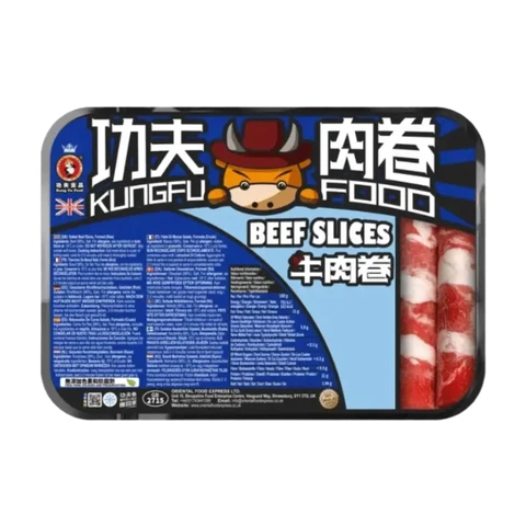 Kungfu Food Beef Slices 800g