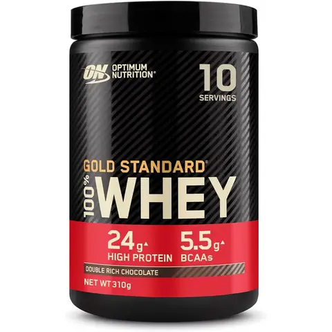 Optimum Nutrition Gold Standard 100% Whey dubbelrijke chocolade 310 g (10 porties)