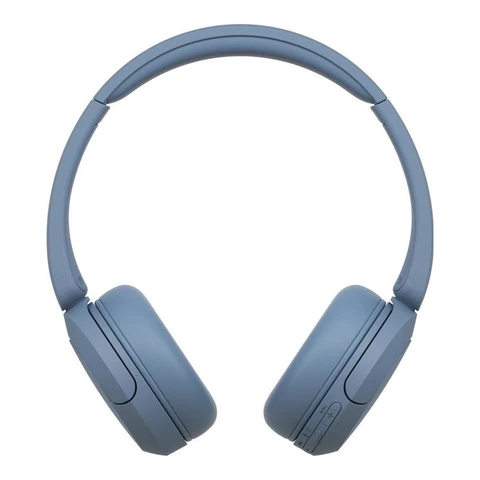 Sony WH-CH520 kabellose Bluetooth On-Ear-Kopfhörer, hohe Klangqualität, leichtes Design, bis zu 50 Stunden Akkulaufzeit, Schnellladefunktion, EQ, klare Anrufqualität, für iOS und Android, blau
