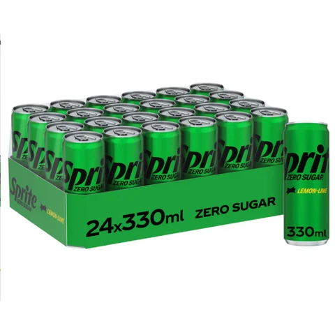 Sprite Zero Sugar Citroen-Limoen 24 x 330 ml