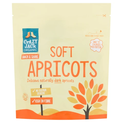 Crazy Jack Apricots - Ready To Eat - 200G