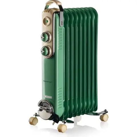 Ariete Vintage Line Ölheizkörper, 2000W, Grün