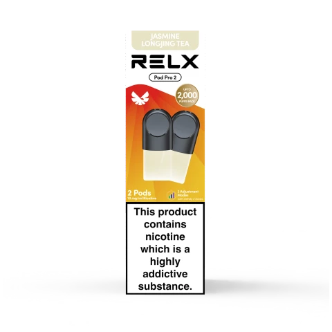 RELX Pod Pro 2 (Pre-filled 2 Pods Pack)  Jasmine Longjing Tea