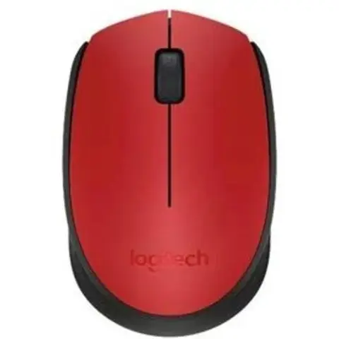 Logitech Muis M171 Rood