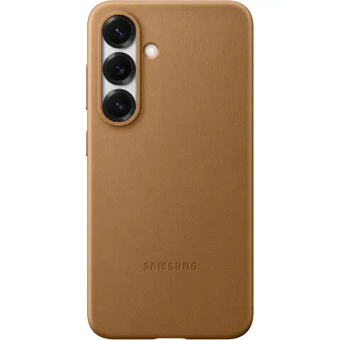 Samsung Galaxy S25 Faux Leather (Kindsuit) Case-Brown