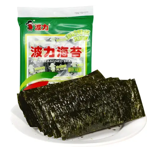Bo Li Seasoned Seaweed 11.2g 波力海苔-原味11.2g